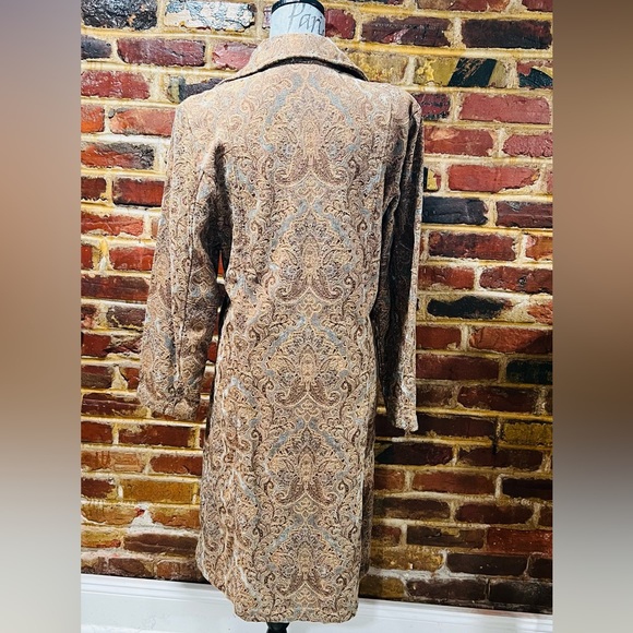 Vintage FLASHBACK Button up coat with pockets. Size Large - Picture 5 of 6